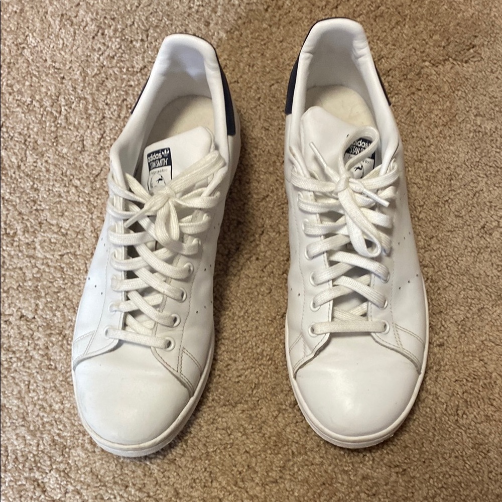Adidas White and navy blue Sneakers